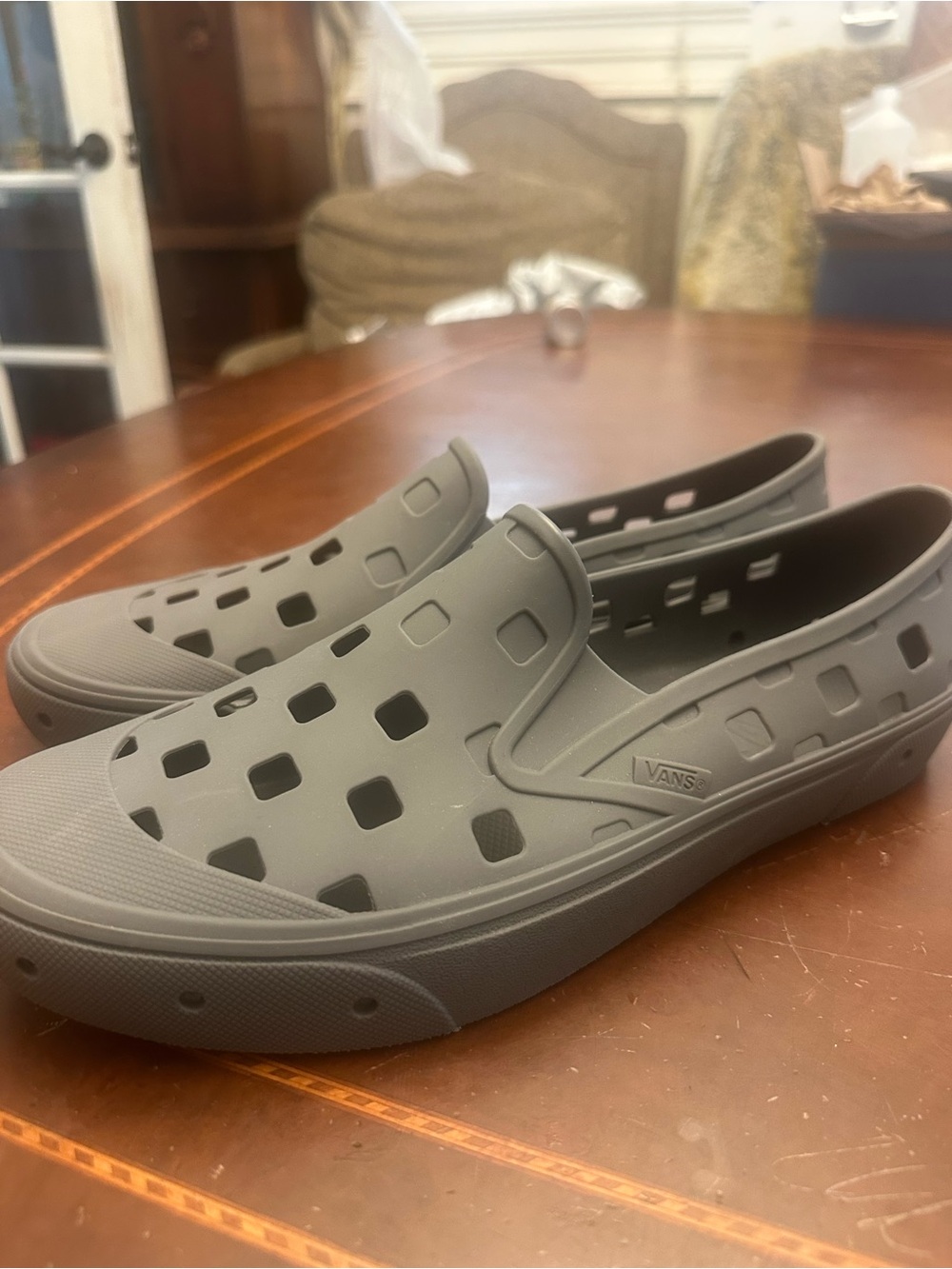 BNWT Vans Slip-On Trek Pewter Shoes - Picture 6 of 7